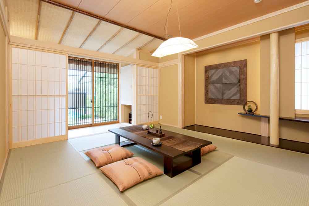日本の家・檜の家「館」の内観